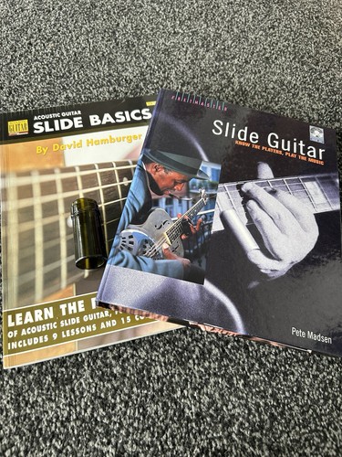 Slide guitar books including - guitar,