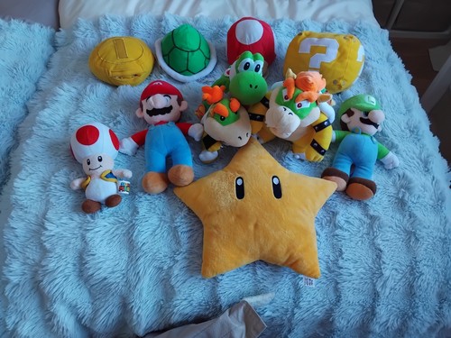 Mario character plush bundle - character,