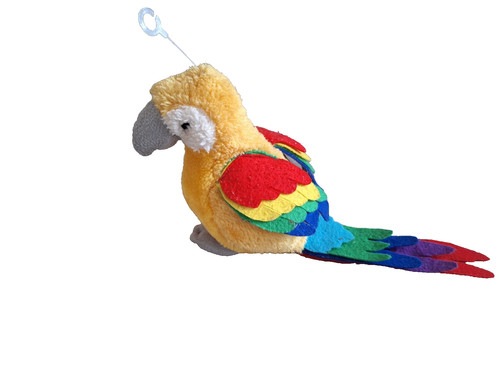 Soft toy parrot - plush,