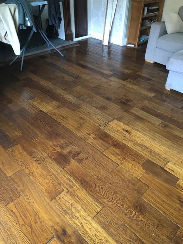 Solid oak flooring - flooring, in