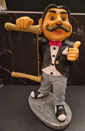 Tall decorative waiter or - , 11"