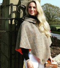 HARRIS TWEED LADIES PONCHO