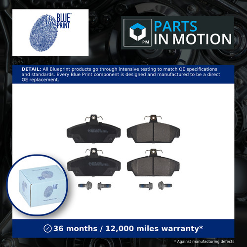Brake pads set fits mgf - fits, rd