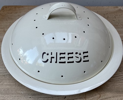 Unusual large lidded cheese - large,