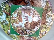 Vintage Waddingtons jigsaw puzzle Birds of Prey Circular from 1975 x 500 pieces