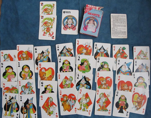 Vintage 1983 hearts card game - hearts,