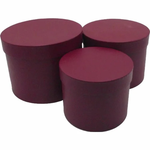 Round burgundy flower hat - burgundy,