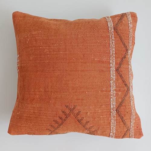 Moroccan cactus silk cushion - cactus,