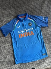 India 2017 / 2018 Nike Cricket Shirt Large - Players Edition
