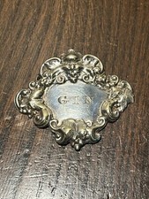 Antique Silver Gin Decanter