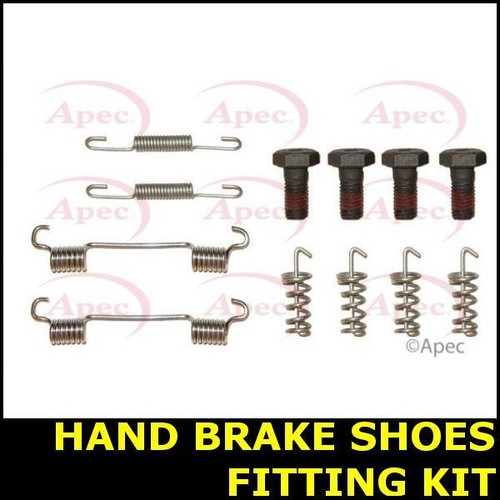 Hand brake shoes fitting kit - hand,