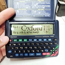Seiko ER5000 Oxford Dictionary Thesaurus Electronic Pocket Device Faulty Screen