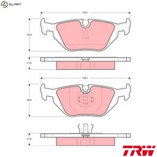 BRAKE PAD SET DISC BRAKE