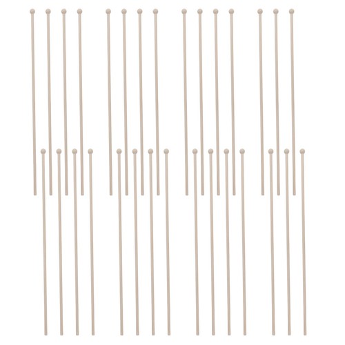 30pcs wooden flag poles - wooden,