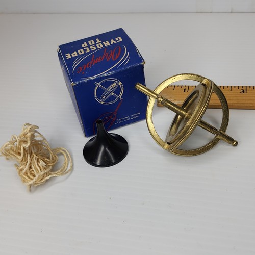 Vintage olympic gyroscope top - olympic,