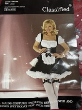 Maids Costume Size Large