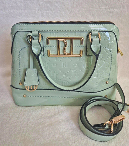 River island green patent - island,