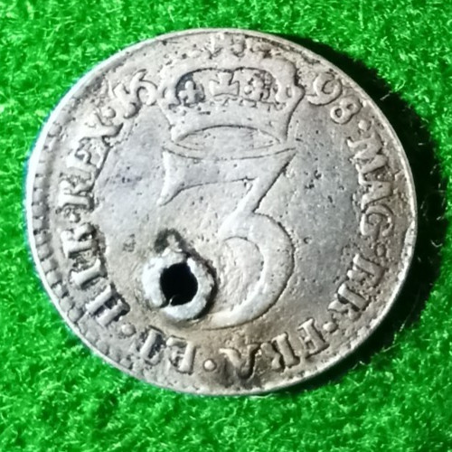 1698 william iii silver maundy - william,