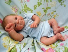 Reborn baby boy Coco Malu 18in 5lb4oz Elisa Marx  JosyNN Josy Newborn Nursery
