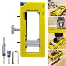 Door Hinge Routing Jig Stable Easy Installation Adjustable Door Hinge Router