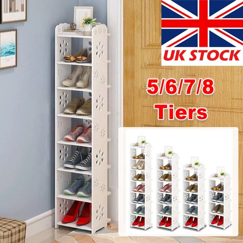 Tier wood shoe rack - 5/6/7/8,