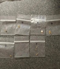 Cartier 18k Gold screws various sizes & more see description. Tank Must... 