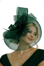 Flower Feather Hair Hat