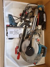 Erbauer EMIS254S Electric Mitre Saw Double Bevel 254mm Sliding Heavy Duty 1800W