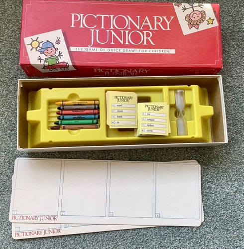 Vintage 1987 pictionary junior - 1987,