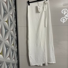 Zara White Elasticated Waist