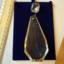 Large Glass Chandelier Drop