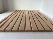 Hardwood Garden Bench Slats 12 Red Grandis Battens 1220mm (4ft) 2 Seater