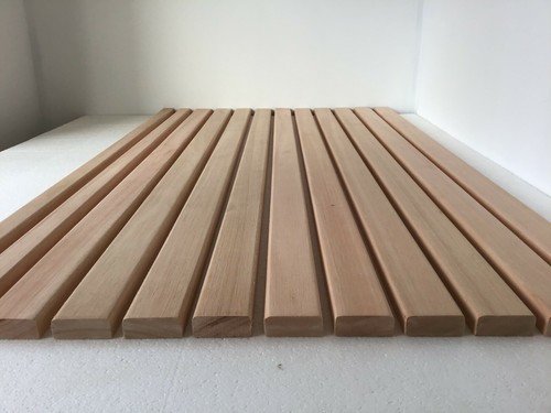 Hardwood garden bench slats - hardwood, 12