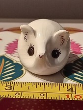  Philip Laureston white mouse , vintage vgc white with black eyes, pre-loved.