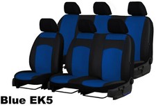 VAUXALL VIVARO CREW CAB 2008 - 2014 ARTIFICIAL LEATHER TAILORED SEAT COVERS