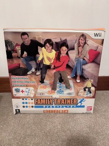 Family trainer wii game mat - family,
