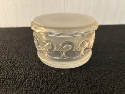 Lalique swan crystal jewelry - swan,