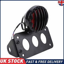 UK For Yamaha Honda Tail Light Side Mount License Plate Bracket Motorcycle NEW