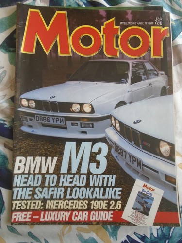 Motor apr 1987 - motor, m3