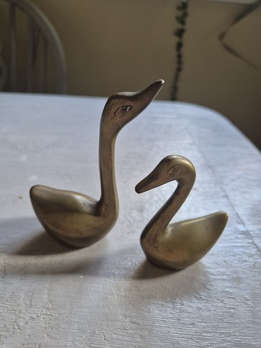Vintage pair brass - pair,