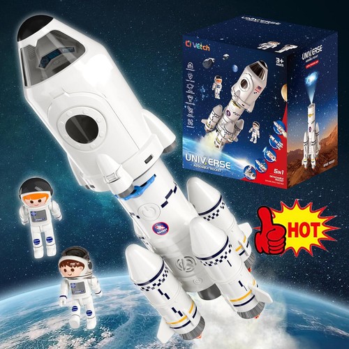 Space rocket toy set - space,