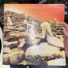 Led Zeppelin -houses Of The Holy French Pressing 73 Plum Label Rare