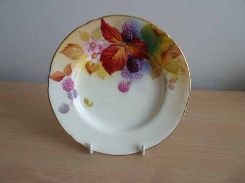 Royal worcester hand painted - royal,