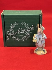 Beswick Beatrix Potter Peter Rabbit Gardening Figure  - NEW & BOXED
