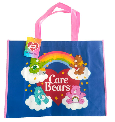 Care bears blue shopping bag - care,