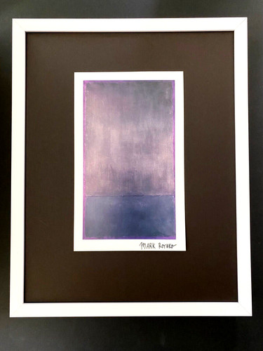 Mark rothko signed print - rothko, +