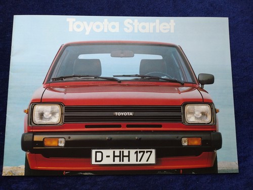 Toyota starlet brochure - toyota,