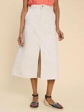 White Stuff Women's Allie Denim Midi Skirt