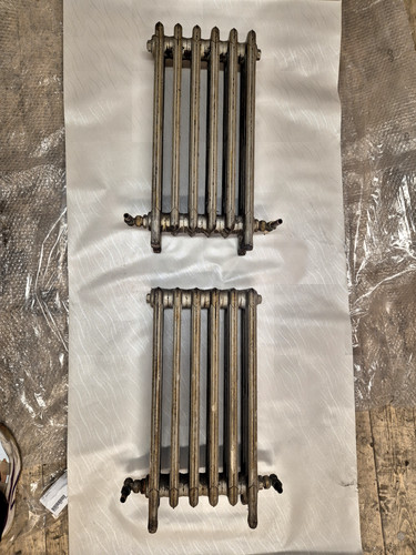 Pair vintage cast iron - vintage,