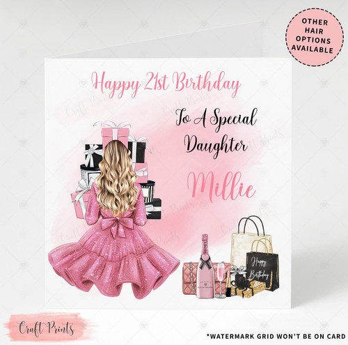 Personalised birthday card - personalised,